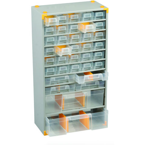 Photo of Barton Storage Barton Multi Drawer Metal Plus 52 Cabinet X 2