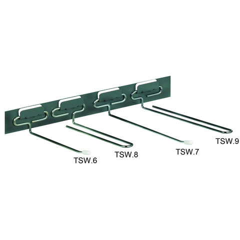 Photo of Barton Storage Topstore Tsw.7 203mm Single Wire Louvred Panel Spigots -10 Pack-