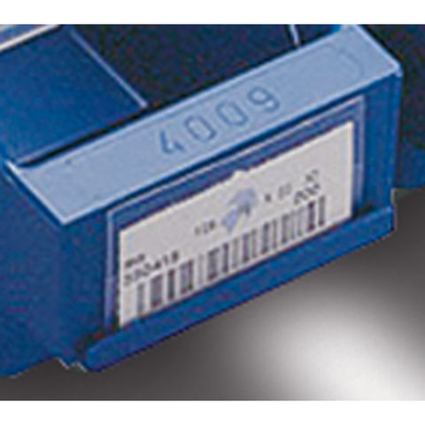 Image of Barton Storage Barton Label Holder For Shelf Bins 75 x 30mm (Pack of 200)