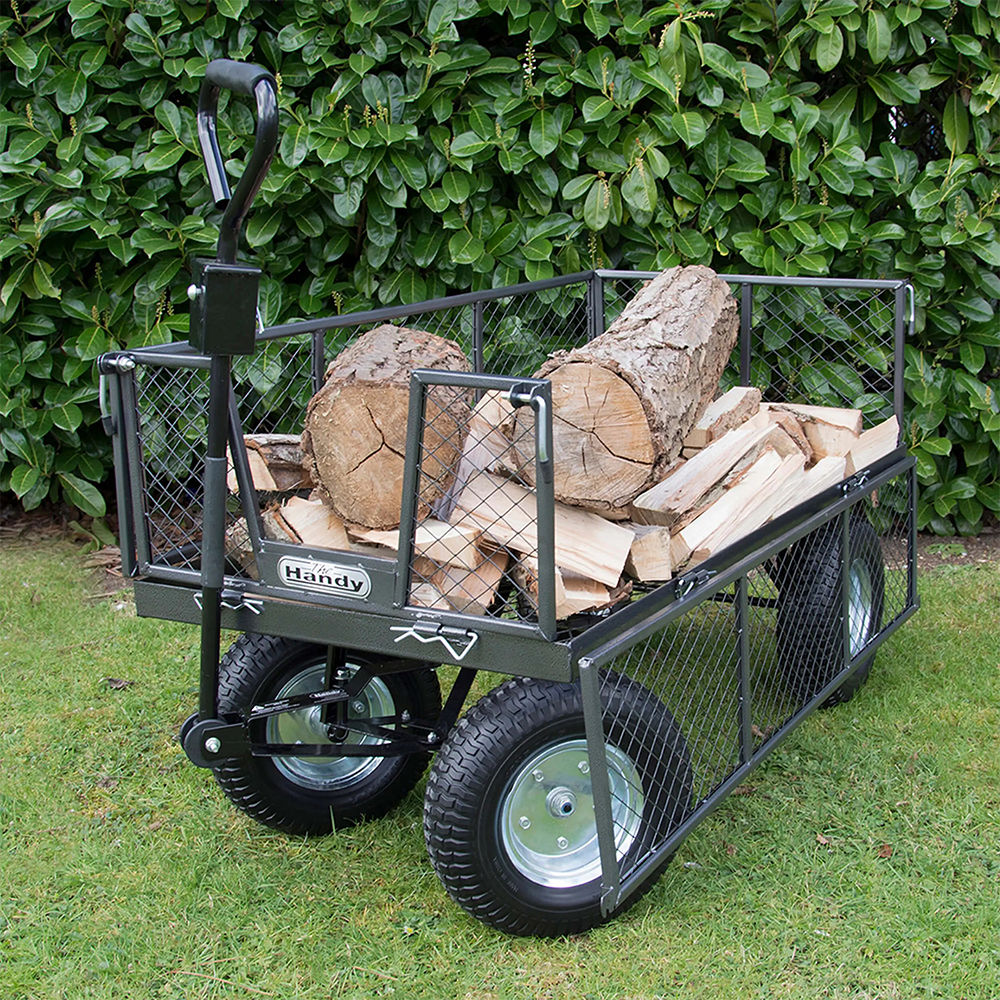 Handy THLGT 350kg Large Garden Trolley Machine Mart Machine Mart