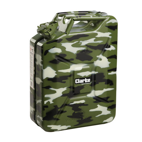Clarke UN20LC 20 Litre Jerry Can (Camouflage)