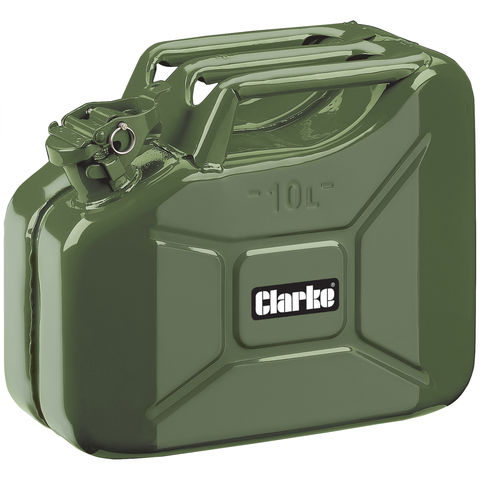 Clarke JC10LG 10 Litre Fuel Can (Green)