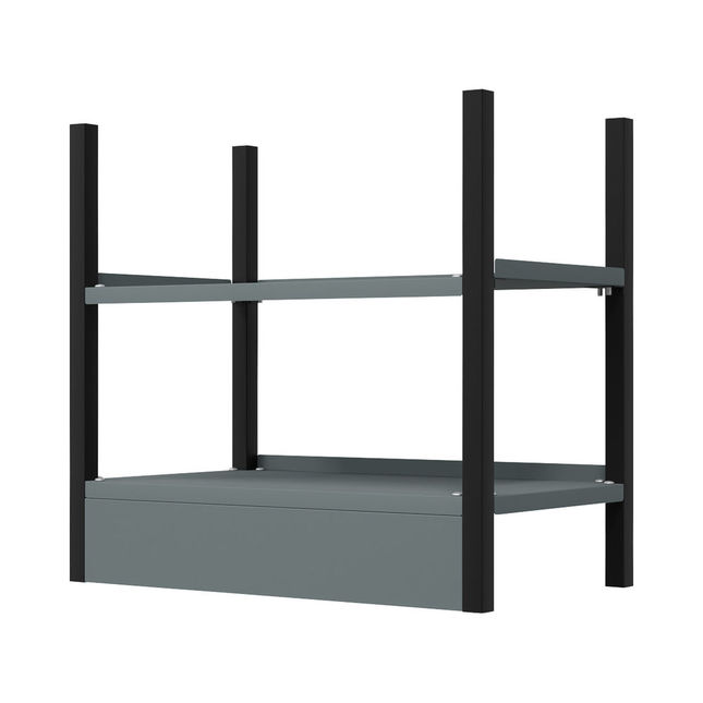 Sealey APMRB1 Modular Racking Base Unit 2 Shelves 580mm