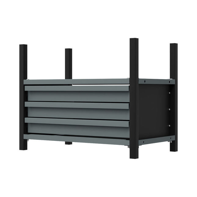 Sealey APMRM2 Modular Racking Mid Unit 3 Drawer & 1 Shelf 580mm