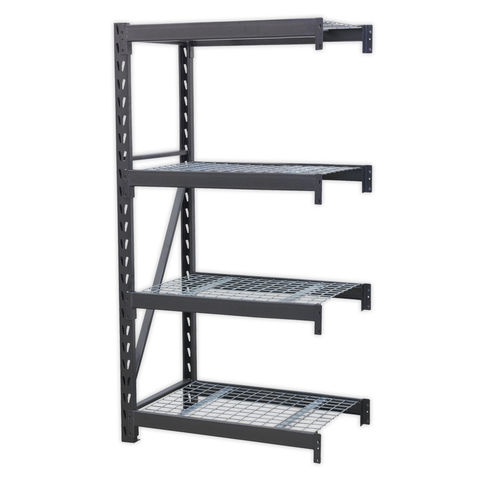 Image of Sealey Sealey AP6372E Racking Extension with 4 Mesh Shelves