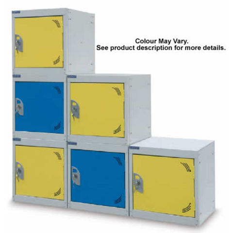 Photo of Machine Mart Xtra Barton Storage Silver/yellow 300 Cube Locker