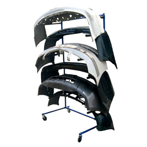 Image of Machine Mart Xtra Power-Tec - Mobile Bumper Rack (Single Sided)