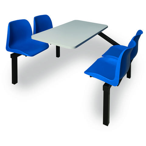 Photo of Barton Storage Canteen Table & 4 Seater Single Entry