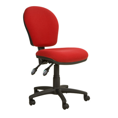 Ascot AS020 Medium Back Operator Chair - Red