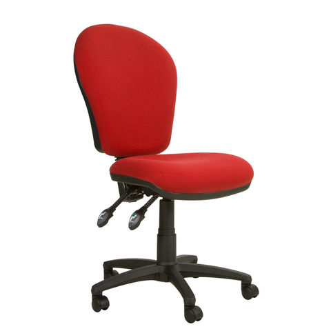 Image of Steelco Ascot AS030 High Back Operator Chair - Red