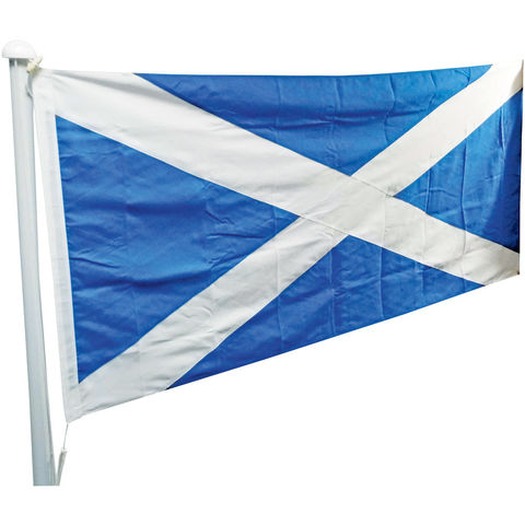 Image of One Stop Promotions One Stop Promotions St. Andrew Sewn Flag with Rope & Toggle (6x3ft)