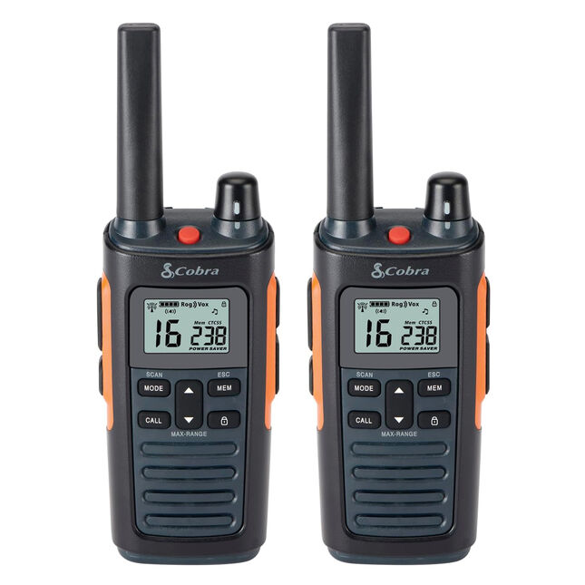 Image of Cobra RX680 PMR446 2-Way Radio (Twin Pack)