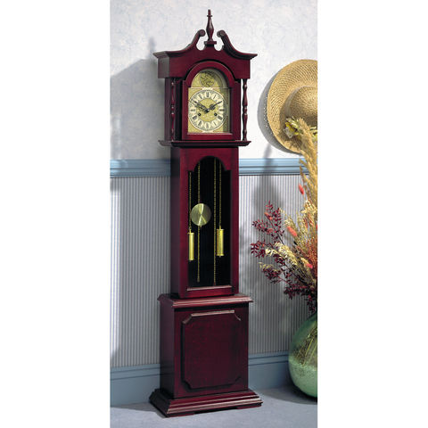 Photo of Clarke Clarke Colonial Grandfather Clock -key Wound-