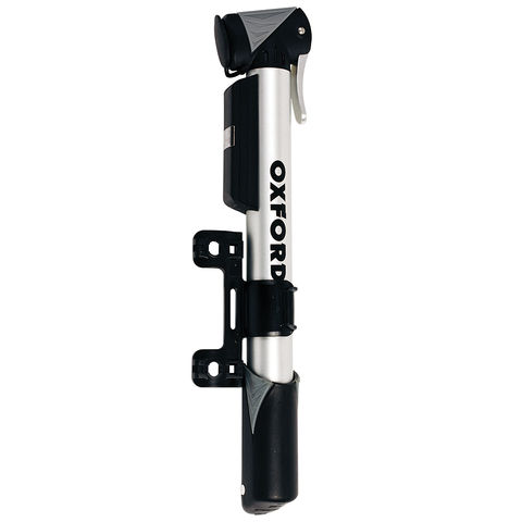 Oxford Oxford PU891 Airflow Mini, Alloy Mini Bicycle Pump with Gauge