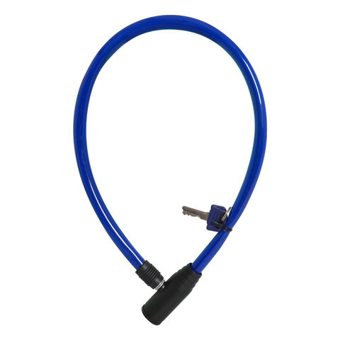 Oxford OF227 Hoop4 Cable Lock 4mm x 600mm Blue