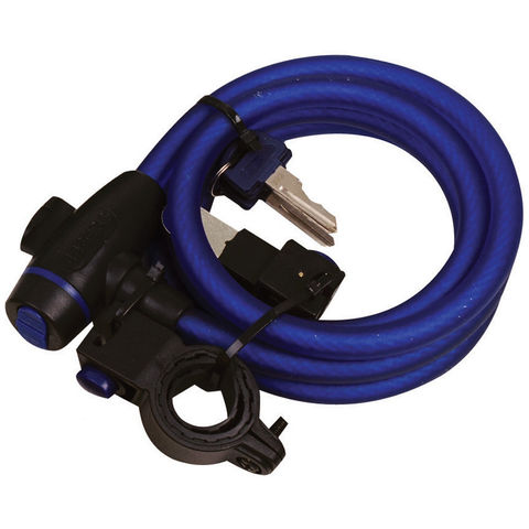 Oxford 1.8m Cable Lock (Blue)