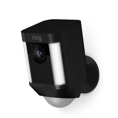 Ring Battery 1080p Operated Spotlight Camera Black