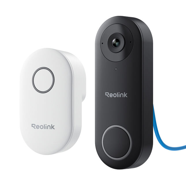 Reolink Vdp5m-uk 2k+ Poe Video Doorbell- Smart Detection With Chime