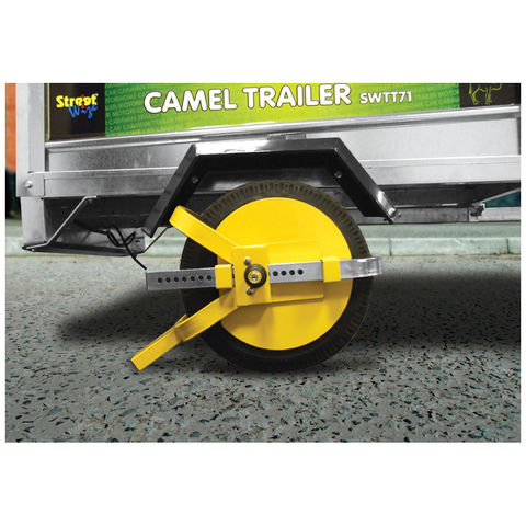 Image of Streetwize Streetwize SWWL4 Full Face Wheel Clamp 8-10" for Trailers