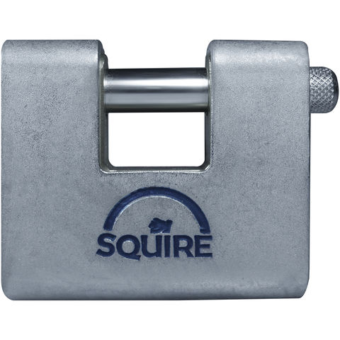 Image of Squire Squire ASWL2 90mm Armoured Brass Block Lock
