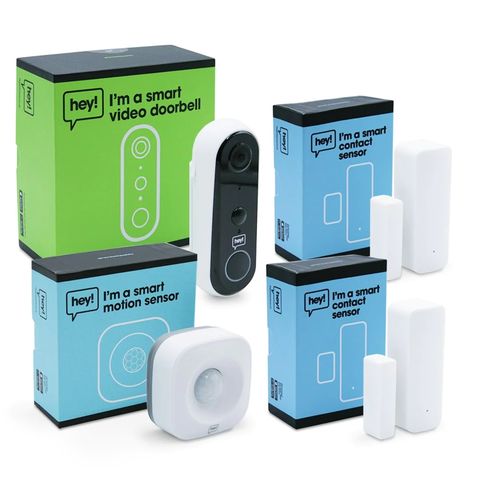 Hey! HEY512 Security Kit (2 Contacts)