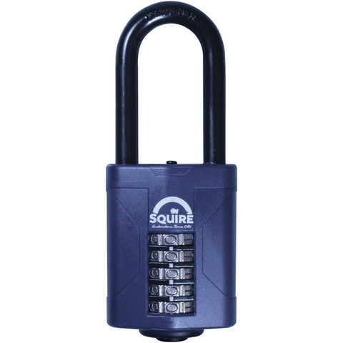 Squire 60mm Recodeable Padlock - Extra Long Shackle