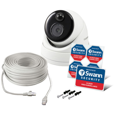 Image of Swann Swann 4K Ultra HD Thermal Sensing Dome IP Security Camera - NHD-886MSD