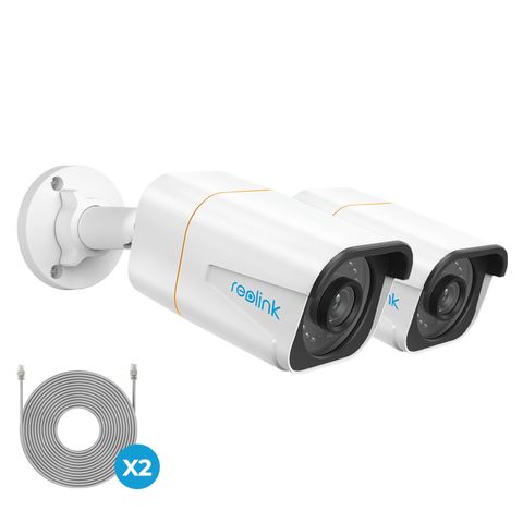 Image of Reolink Reolink NVCB10M2PK 2 Pack 10MP Bullet Add-on Cameras with 18m Network Cables