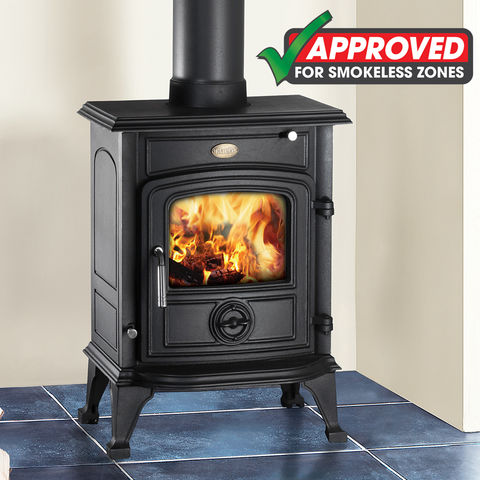 Clarke Wentworth Smokeless Zone Approved Cast Iron Multi Fuel Stove