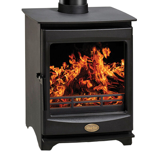 Clarke Wexley 7.2kw Cast Iron & Steel Multi-fuel Stove