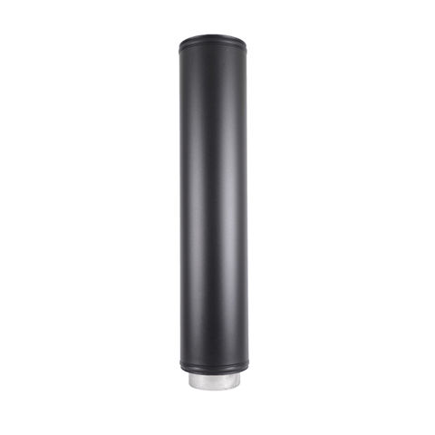 Image of Roccheggiani Roccheggiani Black Straight Pipe 950mm - 2 Sizes