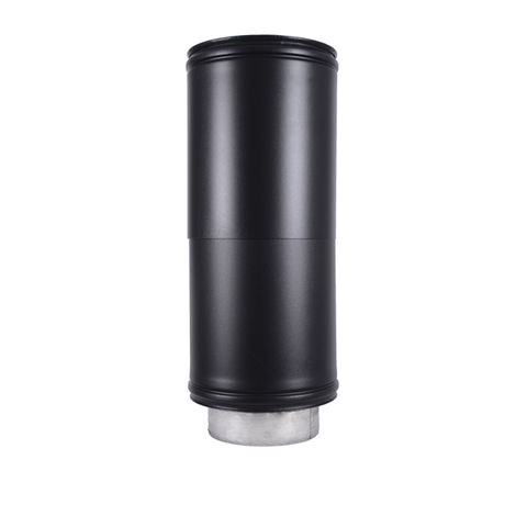 Image of Roccheggiani Roccheggiani Black Adjustable Pipe 300-450mm - 2 Sizes