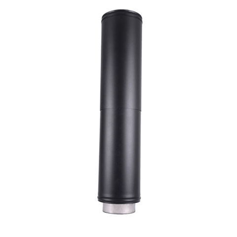 Image of Roccheggiani Roccheggiani Black Adjustable Pipe 510-890mm - 2 Sizes