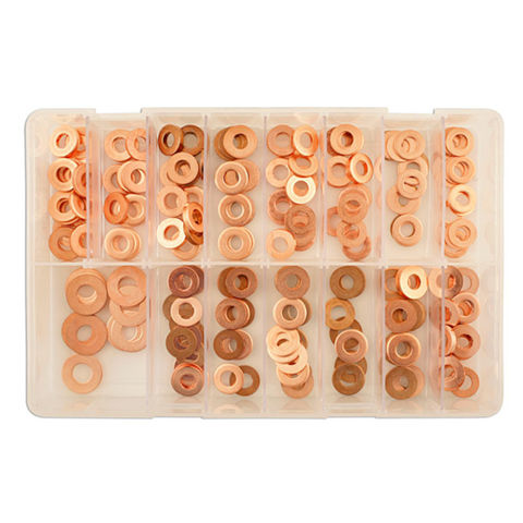 Connect 150 piece Assorted Common Rail Diesel Injectors Washers