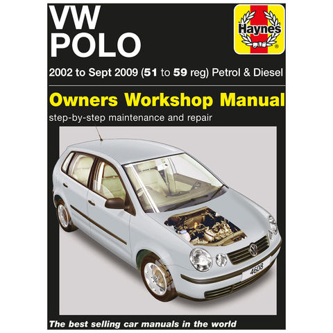 Image of Haynes Haynes VW Polo Petrol & Diesel (02 - Sep 09) 51 to 59 Manual