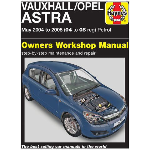 Image of Haynes Haynes Vauxhall/Opel Astra Petrol (May 04 - 08) 04 to 08 Manual