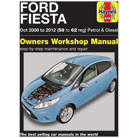 Image of Haynes Haynes Ford Fiesta Petrol & Diesel (08 - 12) 58 to 62 Manual