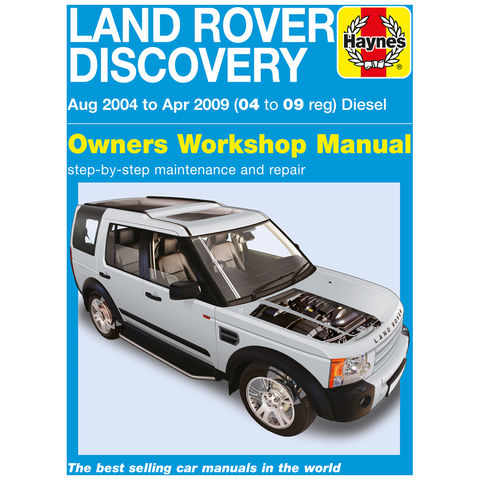 Image of Haynes Haynes Land Rover Discovery Diesel (Aug 04 - Apr 09) 04 to 09 Manual