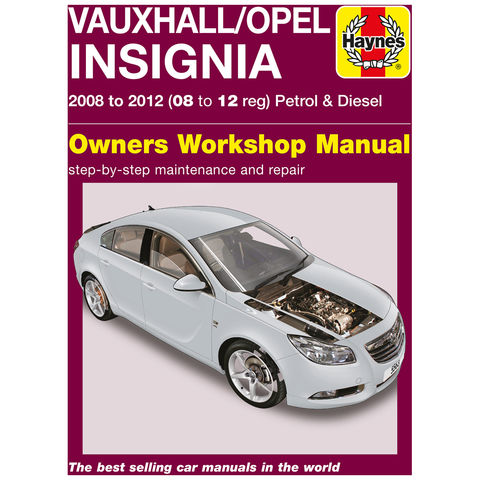 Image of Haynes Haynes Vauxhall/Opel Insignia Petrol & Diesel (08 - 12) 08 to 12 Manual