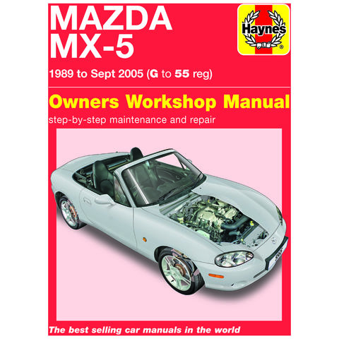 Image of Haynes Mazda MX-5 (89 - 05) G to 05 Haynes Manual