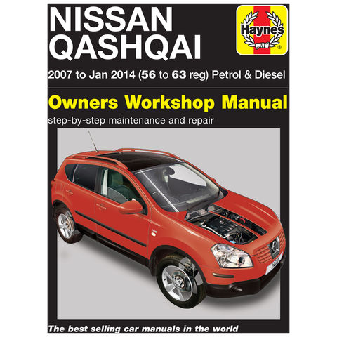 Image of Haynes Haynes Nissan Qashqai Petrol & Diesel (07 - 14) Manual