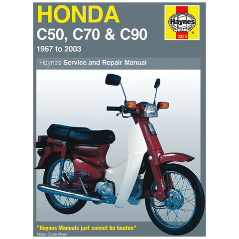 Image of Haynes Haynes Honda C50, C70 & C90 (67 - 03) Manual