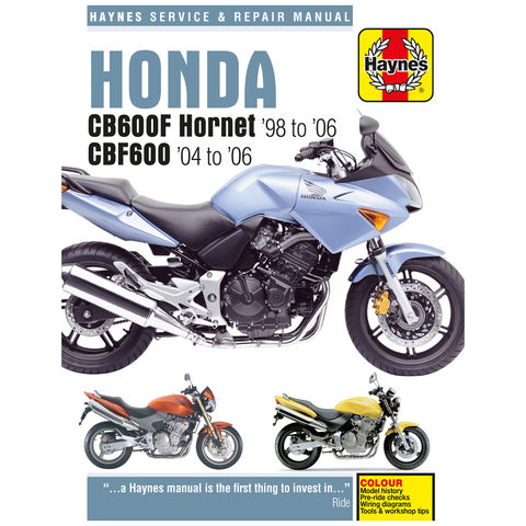 Image of Haynes Haynes Honda CB600F Hornet & CBF600 (98 - 06) Manual