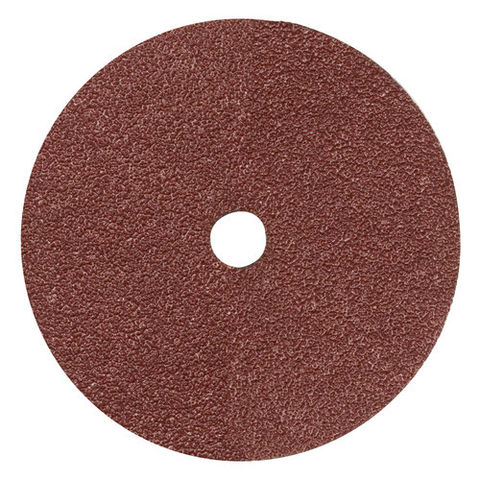 Fibre Backed Alu. Oxide Sanding Disc - 180mm, 24 Grit