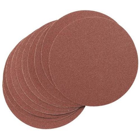 Photo of National Abrasives 180mm Aluminium Oxide Sanding Discs - 60 Grit