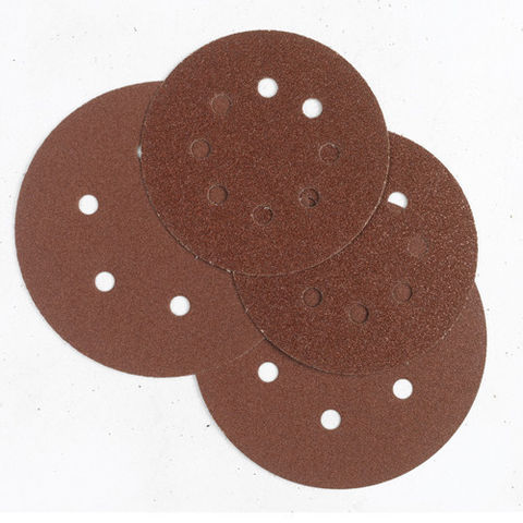 125mm Dia. 8-Hole Sanding Discs - Fine. Pack of 50