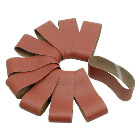 Image of National Abrasives Aluminium Oxide Sanding Belts - 76x457mm 120 G (Pk10)