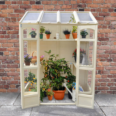 Forest 5'x2'6" Victorian Tall Wall Greenhouse