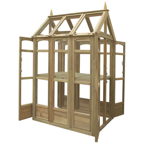 Image of Forest Forest Victorian 4'x3' Walkaround Greenhouse