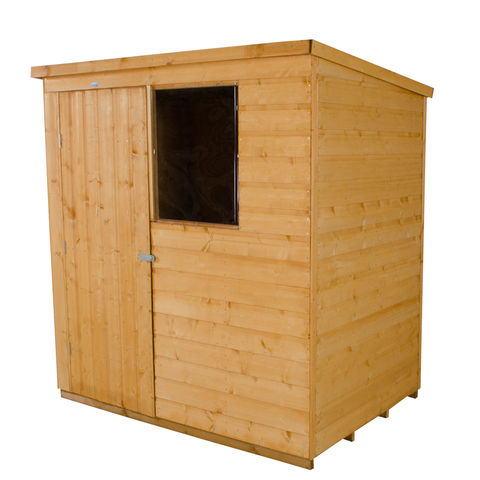 Photo of Forest Forest 6x4ft Pent Shiplap Dipped Shed